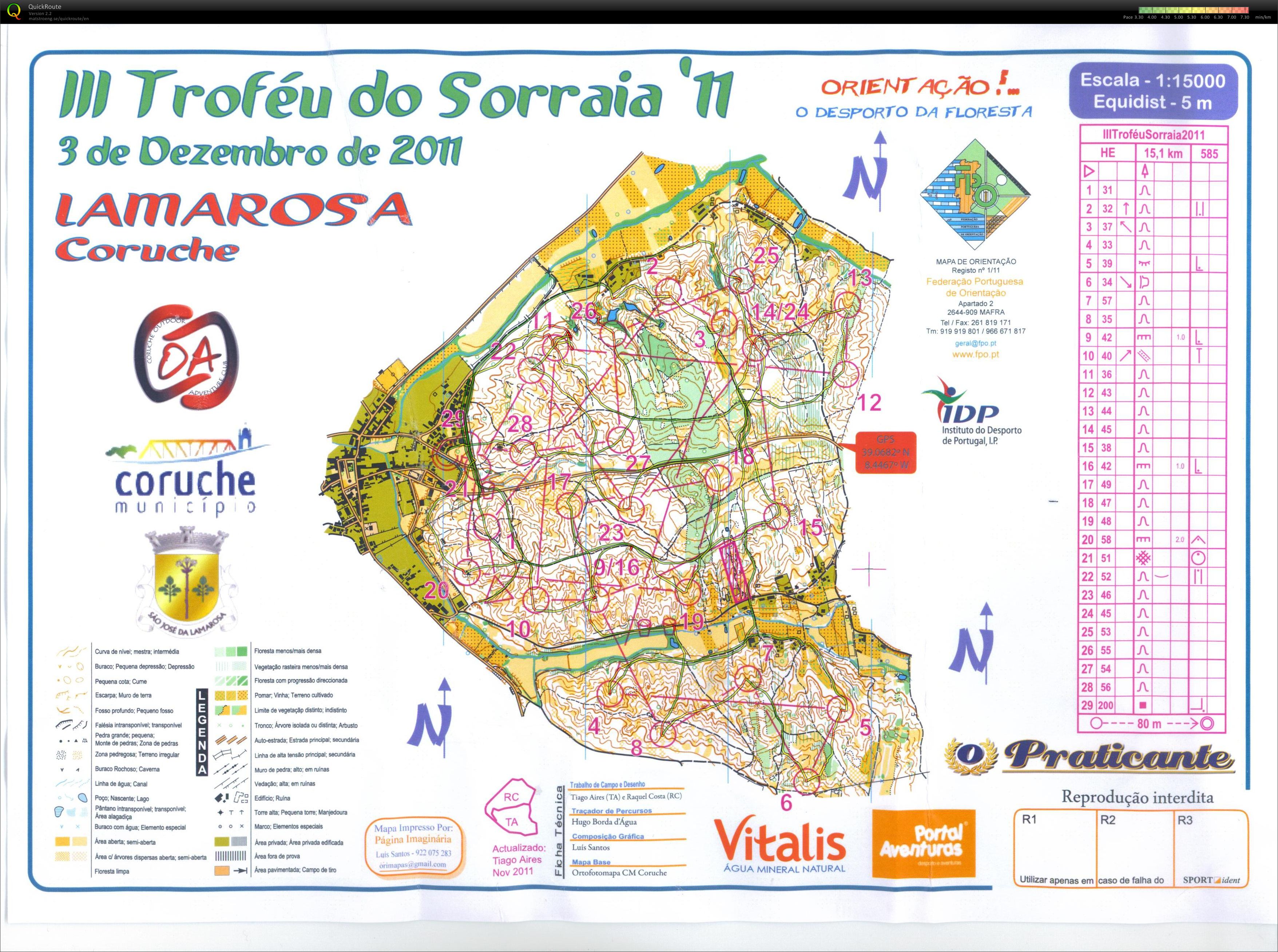 III Troféu do Sorraia 2011 *** TP Nível 2 	 (03-12-2011)